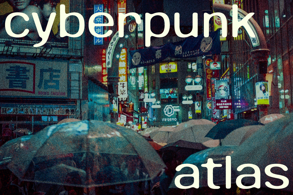 Mila: A 90's inspired cyberpunk font, a Font by Corinne Dodenhoff (Photo 5 of 5)