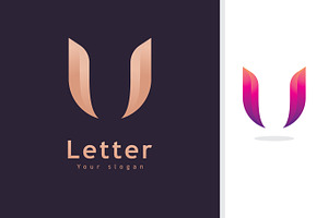 U Logo Design and template. Creative, a Branding & Logo Template by T.Vooka