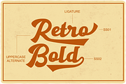 Gantry - Retro Font, a Script Font by BearyType Studio (Thumbnail 5 of 9)