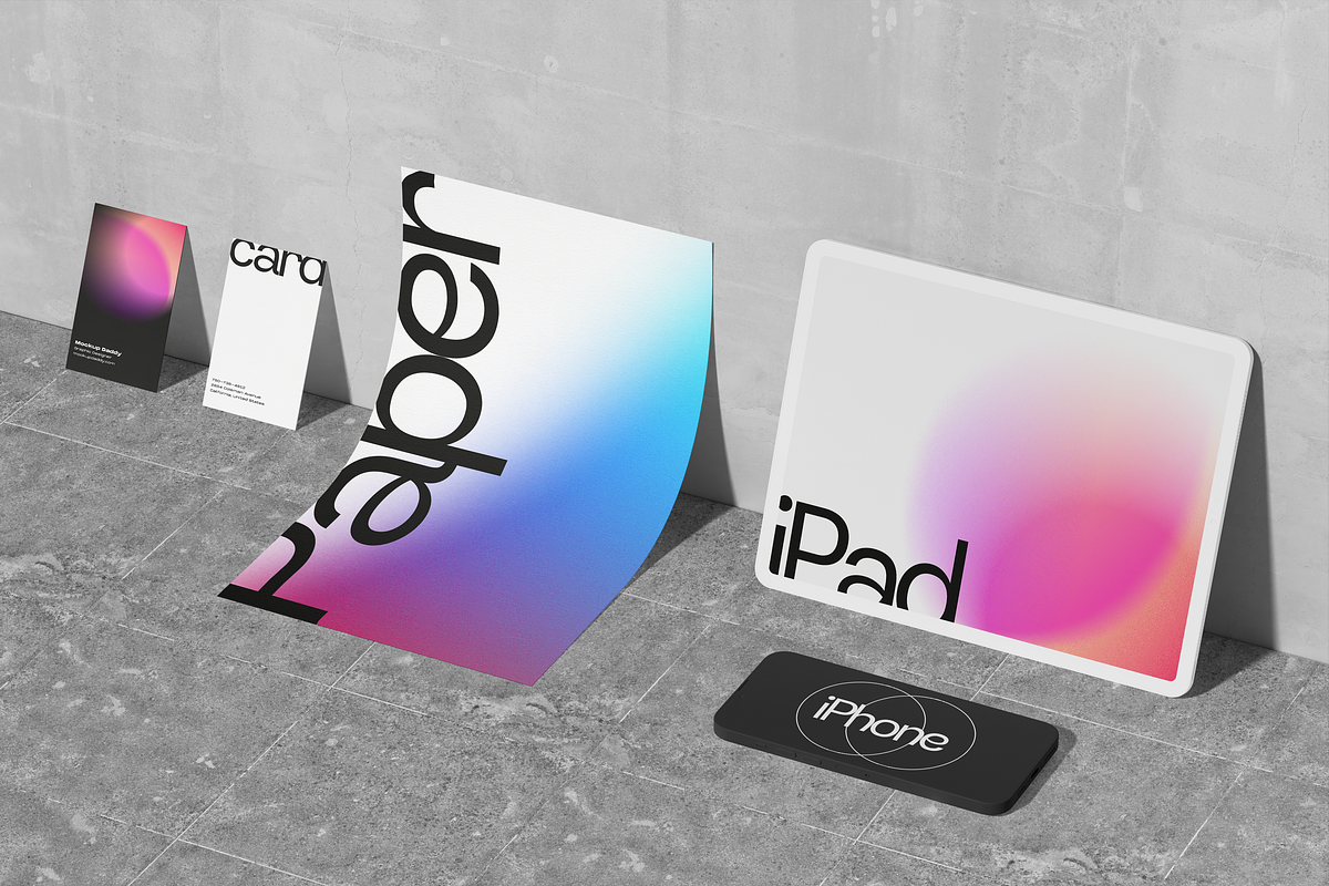 Stationery Brand Identity Mockup, a Product Mockup by Mockupdaddy (Photo 18 of 22)