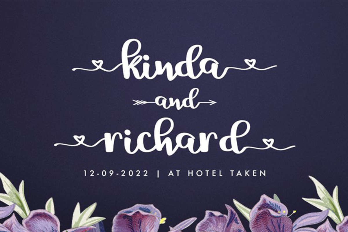 Matherne Script, a Script Font by Solidtype (Photo 5 of 7)