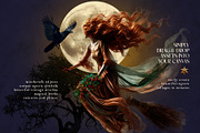 The Witch's Tale Mystical Collage, an Object Graphic by Anna Babich (Thumbnail 2 of 9)