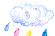 Rainbow Watercolor clipart, an Illustration by AqwaColor (Thumbnail 3 of 3)