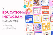 Instagram Educational Posts Pack, a Social Media Template by My Social Boutique (Thumbnail 1 of 11)
