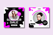 Fashion Social Media Template Design, a Social Media Template by MightyDesign (Thumbnail 3 of 8)