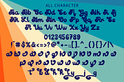 Retro Groovy - Retro Script Font, a Script Font by Densu Creative (Thumbnail 9 of 9)