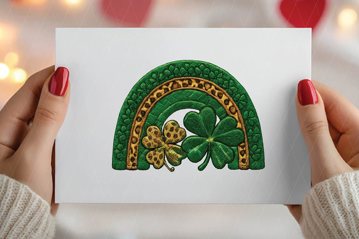 St Patrick's Day Rainbow Sublimation, an Illustration by DreamPrint404 (Photo 2 of 7)
