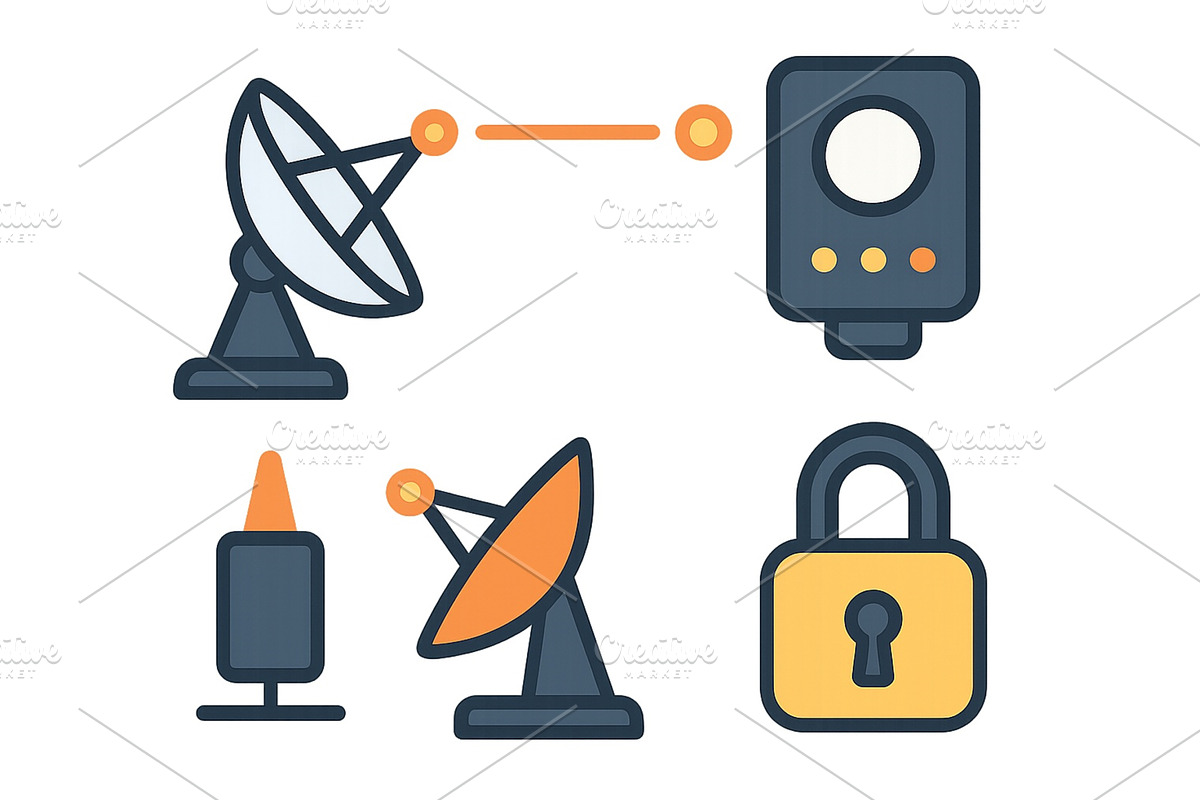 Communication technology tools used, an Object Illustration by ZinetroN
