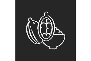 Cardamom Chalk White Icon