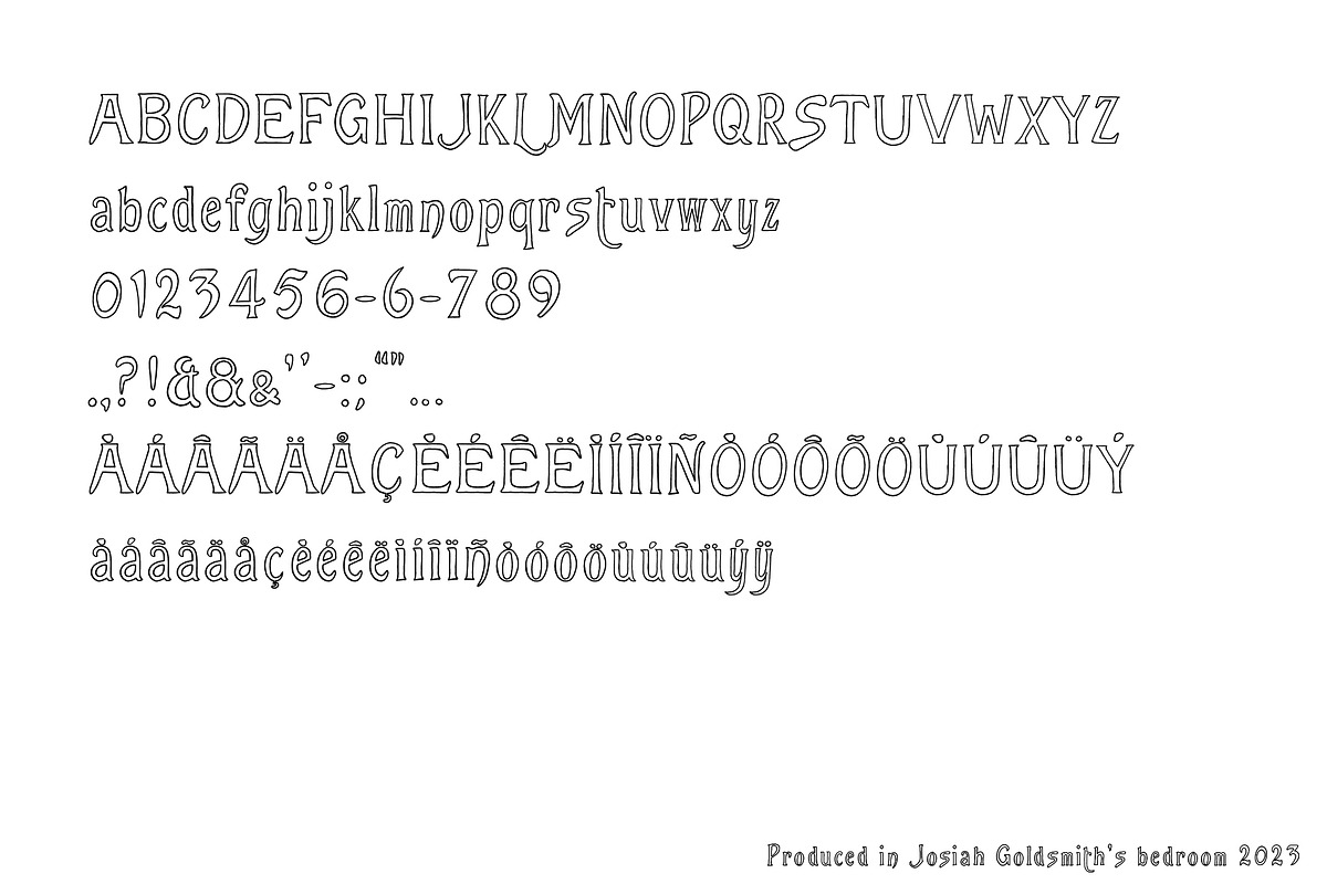 Hardly Nouveau | Font Collection, a Handwritten Font by Off The Rack © (Photo 4 of 7)