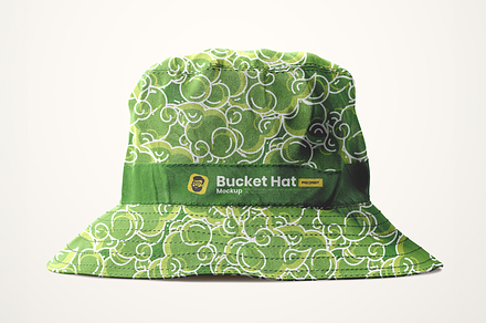 Bucket Hat Mockup Template, a Hat Mockup by Se٧enStudio