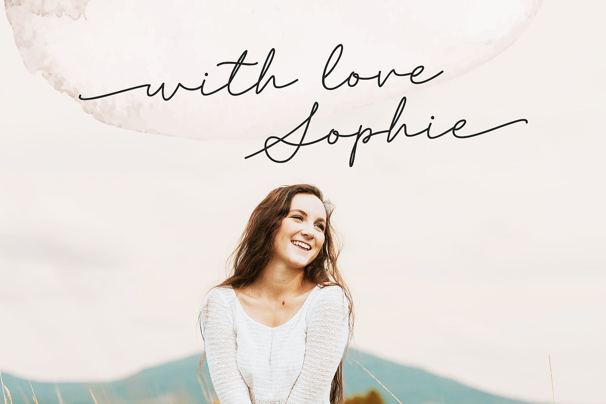 Flashline, a Script Font by Gatype (Photo 3 of 10)