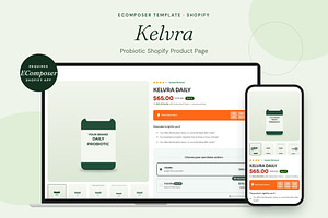 Kelvra - Shopify EComposer Template