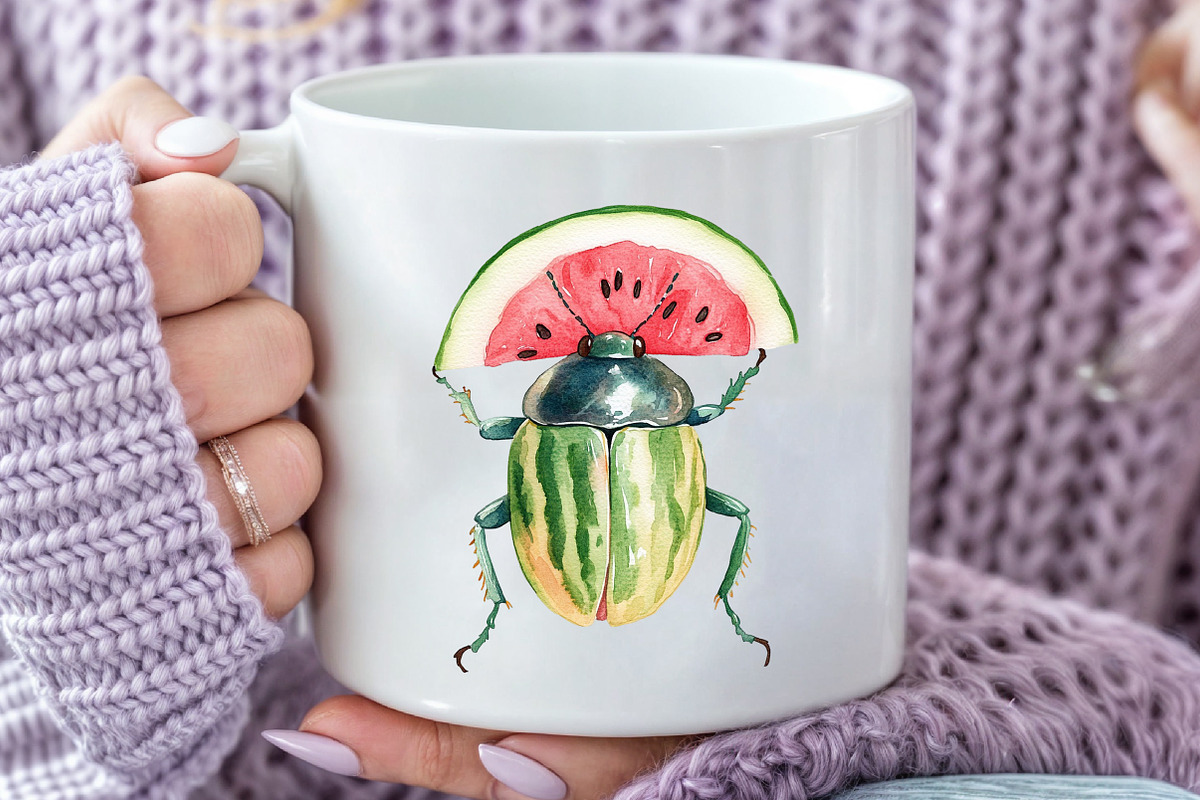 Funny Summer Fly Insects Clipart, an Illustration by Rose Art (Photo 6 of 7)