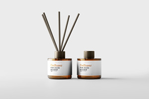 Reed Diffuser Mockups