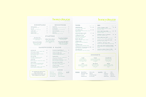 Restaurant Menu Template for Canva