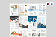 Capability Statement Bundle, a Flyer Template by Leaflove (Thumbnail 1 of 10)