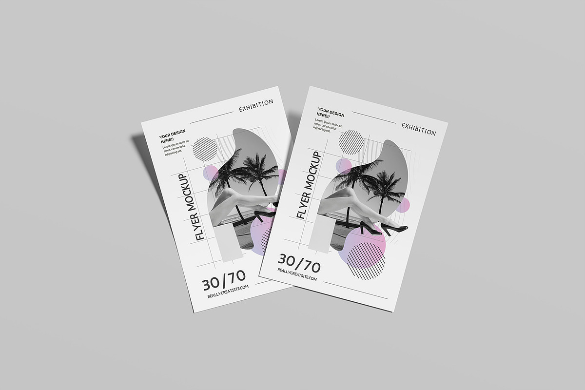 A4 Flyer Mockup, a Product Mockup by ZifaraDesign (Photo 5 of 11)