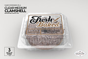 Medium Clamshell Packaging Mockup, a Product Mockup by INCDesign (Thumbnail 15 of 16)