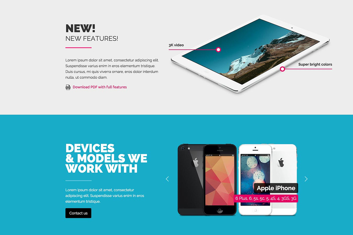 GeoMetric Agency Webflow Template, a Websites & App Template by Webflow (Photo 3 of 4)