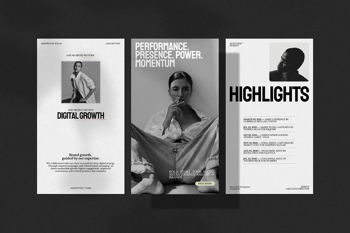 Minimal Social Media Post Story Kit, a Social Media Template by Crafted Pixel (Photo 4 of 9)