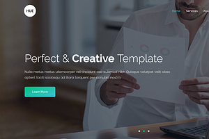 HUE - Onepage Multi-Purpose HTML5