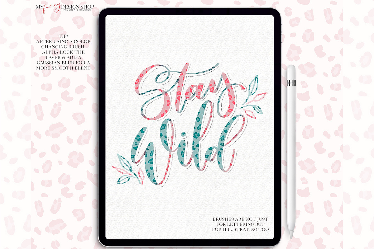 Procreate Leopard Texture Brushes, a Brush Add-On by My Fancy Design Shop (Photo 9 of 10)