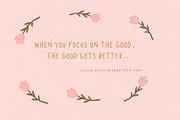 Yellow Daisy | Handwritten Font, a Handwritten Font by Darla Studio (Thumbnail 9 of 12)