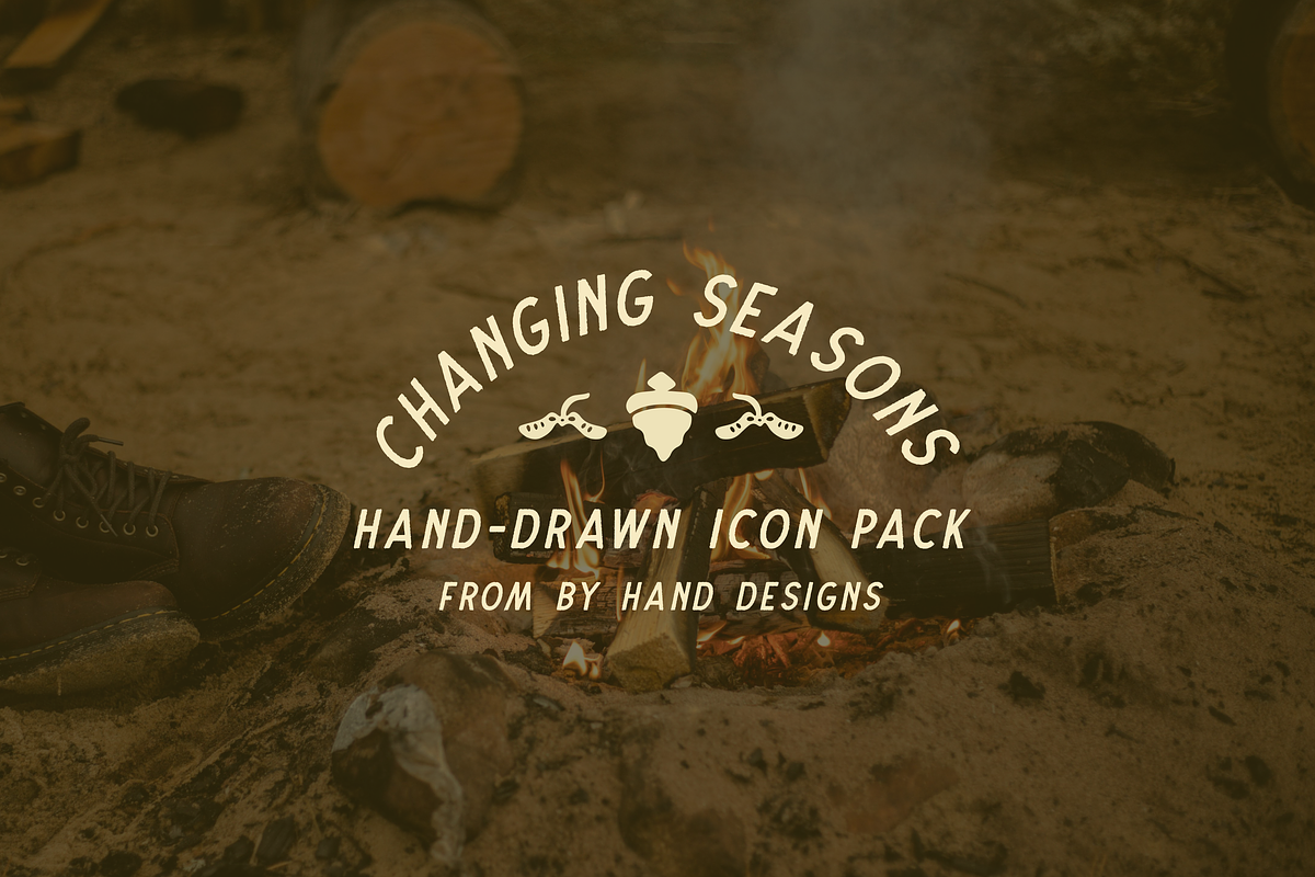 The Changing Seasons Icon Set, a Solid Icon by By Hand Designs (Photo 9 of 9)