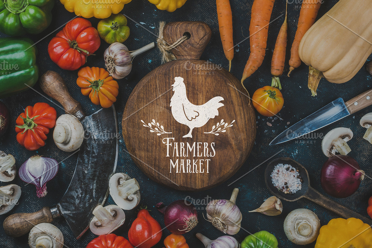 Rustic floral doodles and logos, an Animal Illustration by harmonia_green_art (Photo 7 of 12)
