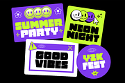 Midar - Bold Chunky Display Font, a Sans Serif Font by Pekotype (Thumbnail 6 of 15)