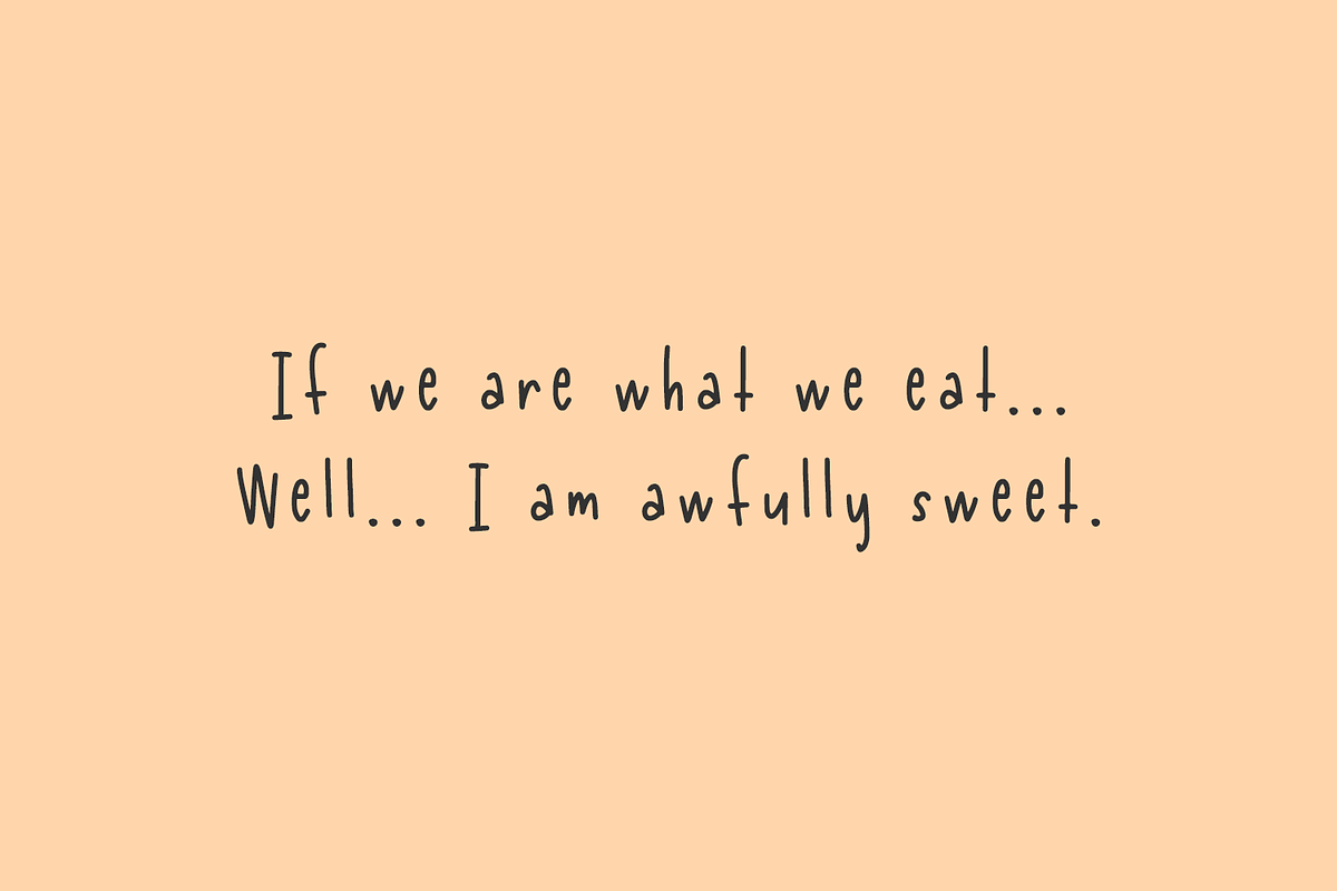 Candy Wrapper - A Handlettered Font, a Sans Serif Font by Beck McCormick (Photo 7 of 10)