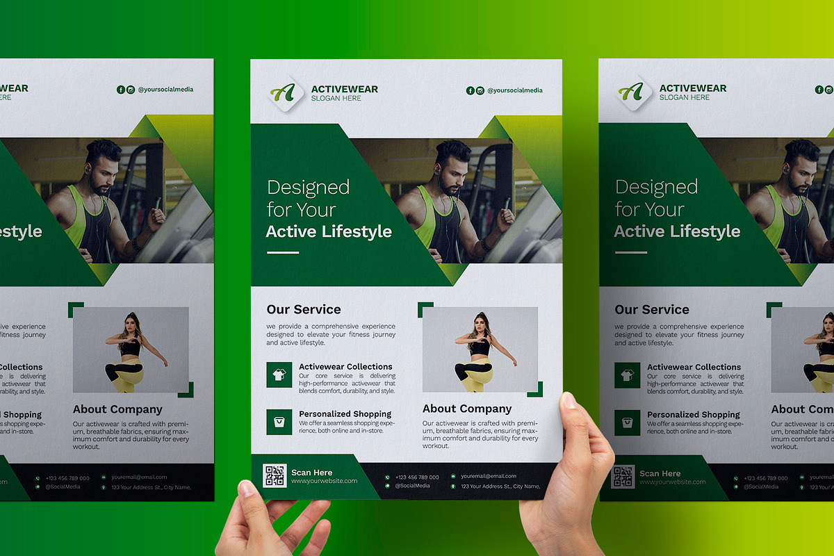 Activewear - Poster, a Poster Template by Esensifiksi.studio (Photo 3 of 3)
