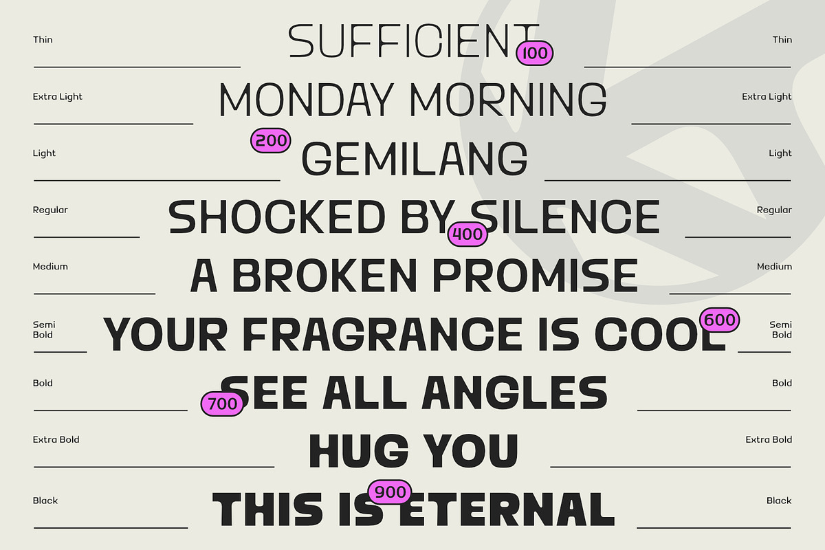 Mizun Typeface, a Sans Serif Font by Khoir (Photo 10 of 14)
