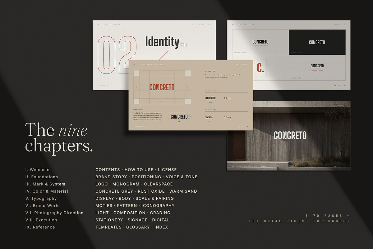 CONCRETO / Brand Guidelines Template, a Branding & Logo Template by Leleka.Store (Photo 8 of 23)