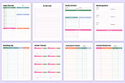 2026 Student Planner Canva Kdp, a Stationery Template by Mustafiz (Thumbnail 5 of 6)