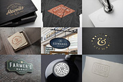 10 Logo/Badge Mock-Ups Vol.4, a Shirt Mockup by GraphicBurger (Thumbnail 2 of 5)