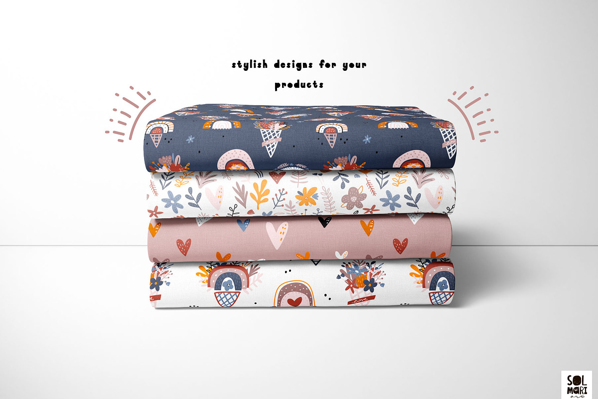 BOHO dreams, a Pattern Graphic by solmariart (Photo 8 of 9)