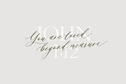 La Roche Font Duo, a Script Font by Calamar Studio (Thumbnail 16 of 19)