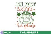 Coffee Oat Latte Hand-drawn PNG SVG, a Graphic by mh_arif (Thumbnail 2 of 4)