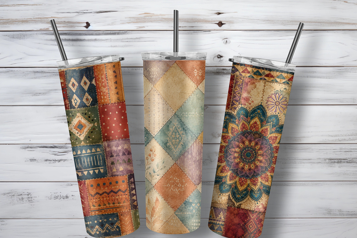 Hippie Junk Journal Pages, a Background Graphic by LA Design (Photo 10 of 10)