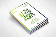 Glow In The Dark Party Flyer, a Flyer Template by NeonLeon (Thumbnail 2 of 3)