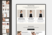 Eyelashes Salon Wix Studio Website, a Wix Template by Kitteeh (Thumbnail 2 of 11)