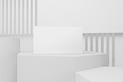 Business Cards Mockup, an Advertising Mockup by Qaleb Studio (Thumbnail 2 of 2)