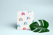 Watercolor rainbow seamless pattern, a Pattern Graphic by Katerina Tova (Thumbnail 4 of 4)
