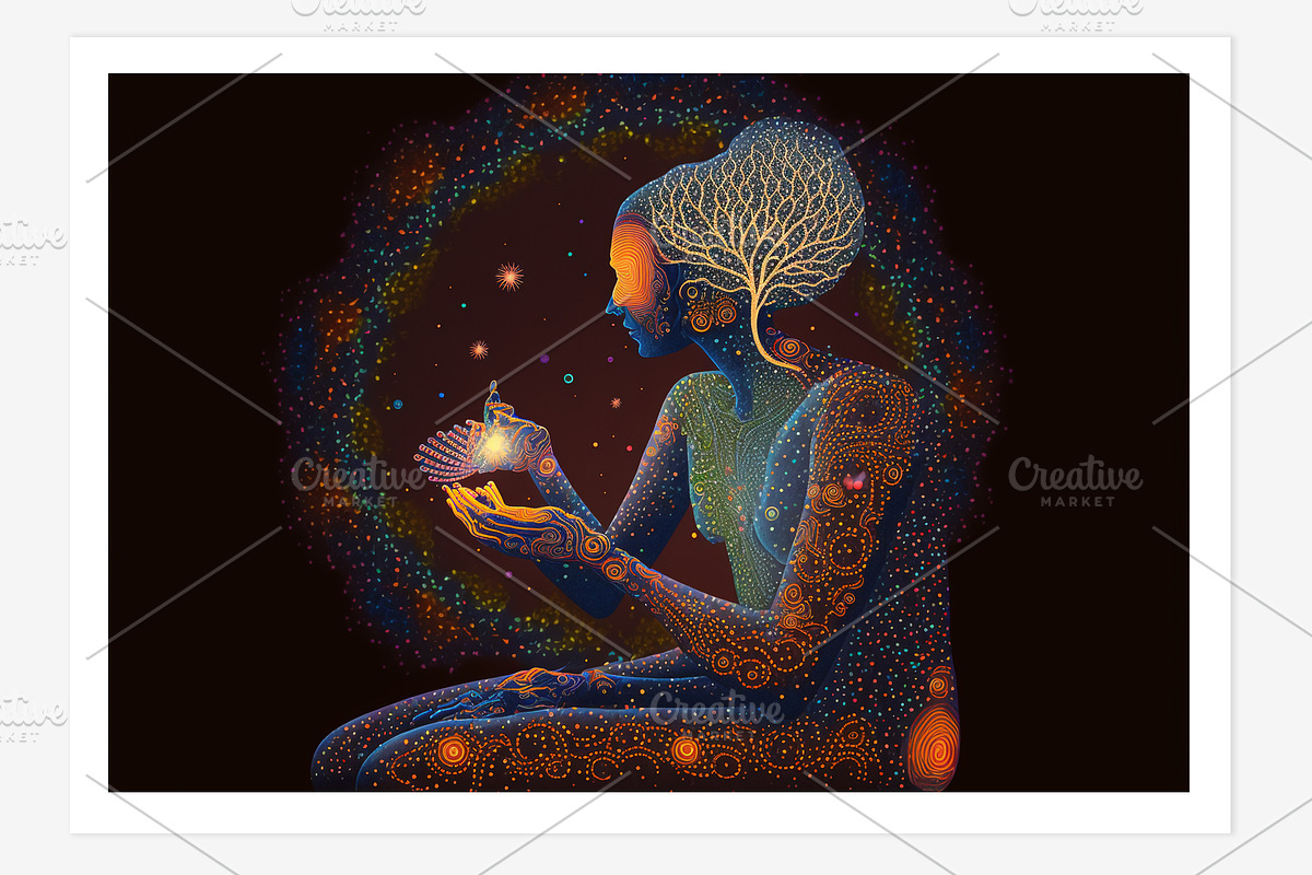 Sham Collection · Shaman Art, a Person Illustration by milatovar (Photo 4 of 18)
