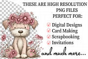 Whimsical Spring Dogs Clipart, an Illustration by Daily.Designs (Thumbnail 2 of 7)