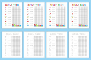 Adult Task Tracker Canva Interior