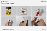 Sticker's Branding Mockup Bundle, a Packaging Mockup by Mocku (Thumbnail 21 of 25)