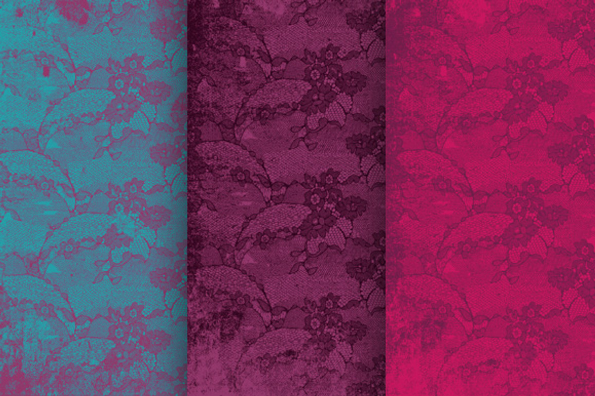 12 Lace patterned papers preview 3